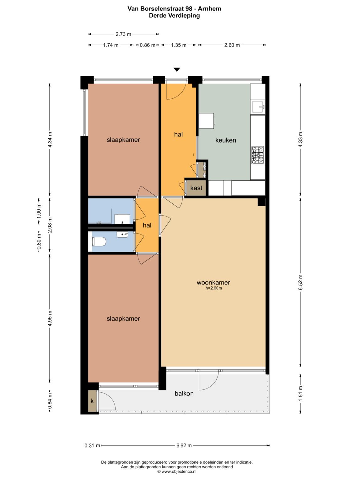 Renovated corner apartment with balcony in Presikhaaf — 30