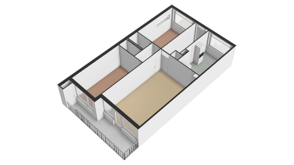 Renovated corner apartment with balcony in Presikhaaf — 32