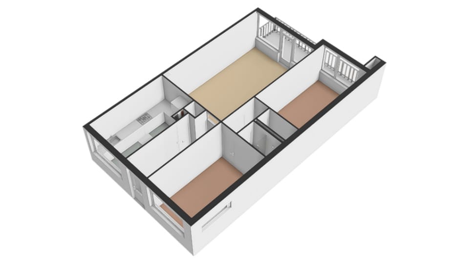Renovated corner apartment with balcony in Presikhaaf — 31