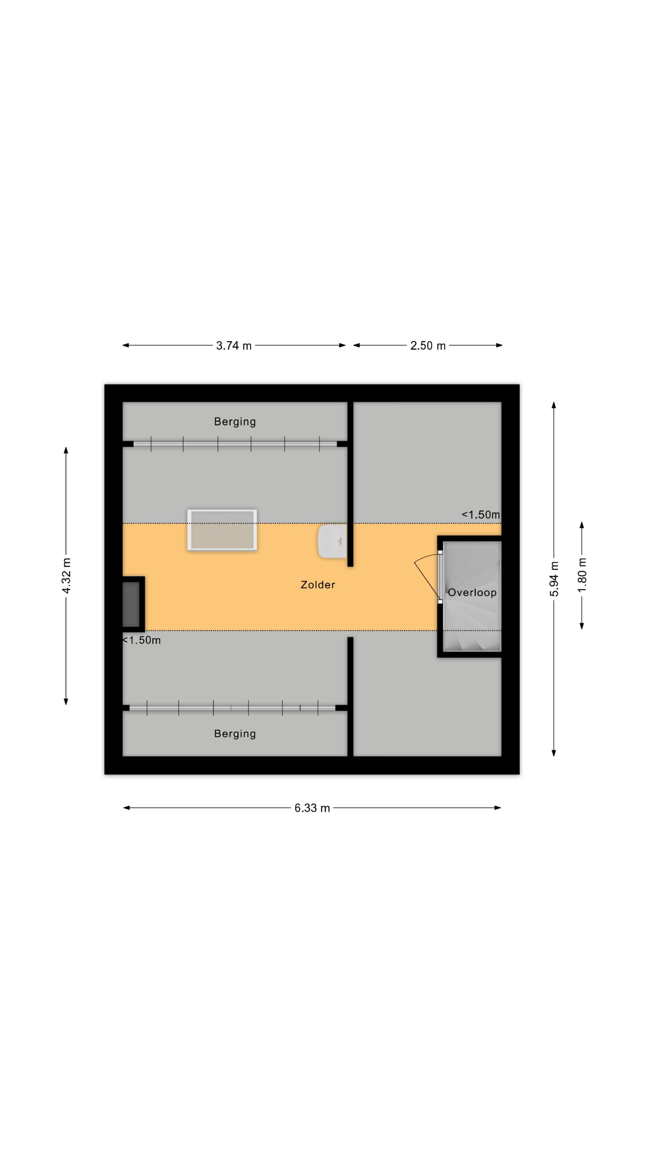 End house with summer house near the beach in Egmond aan Zee — 66
