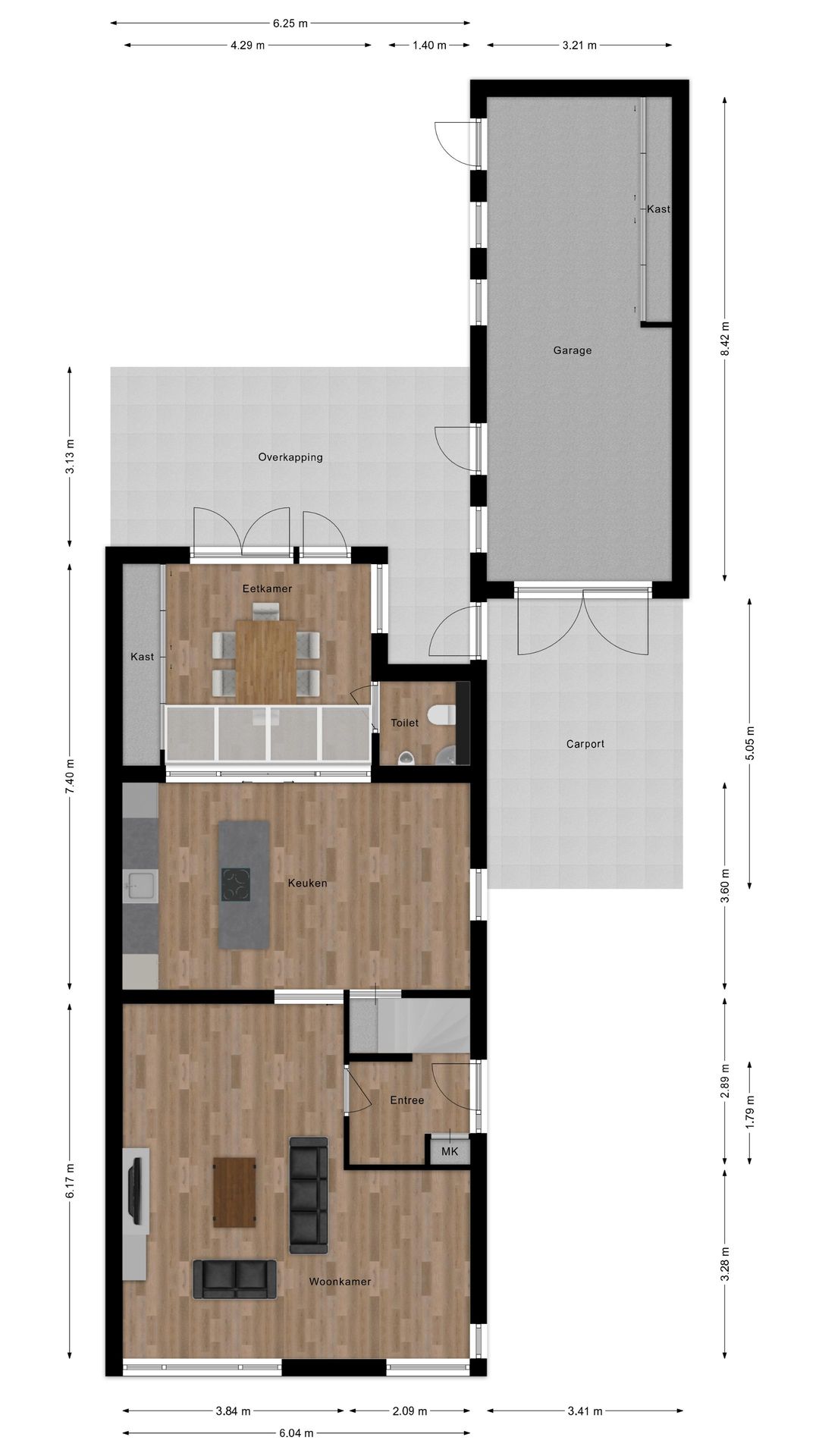 Charming semi-detached home with spacious garage and lovely garden in Nistelrode — 61