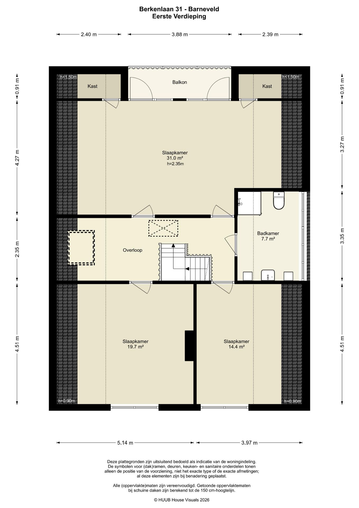 Spacious detached family home in green residential area of Barneveld — 104