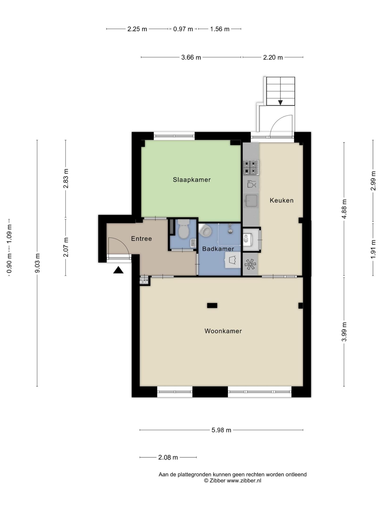Charming 2-Room Apartment with Private Garden in Quiet Overschie — 30