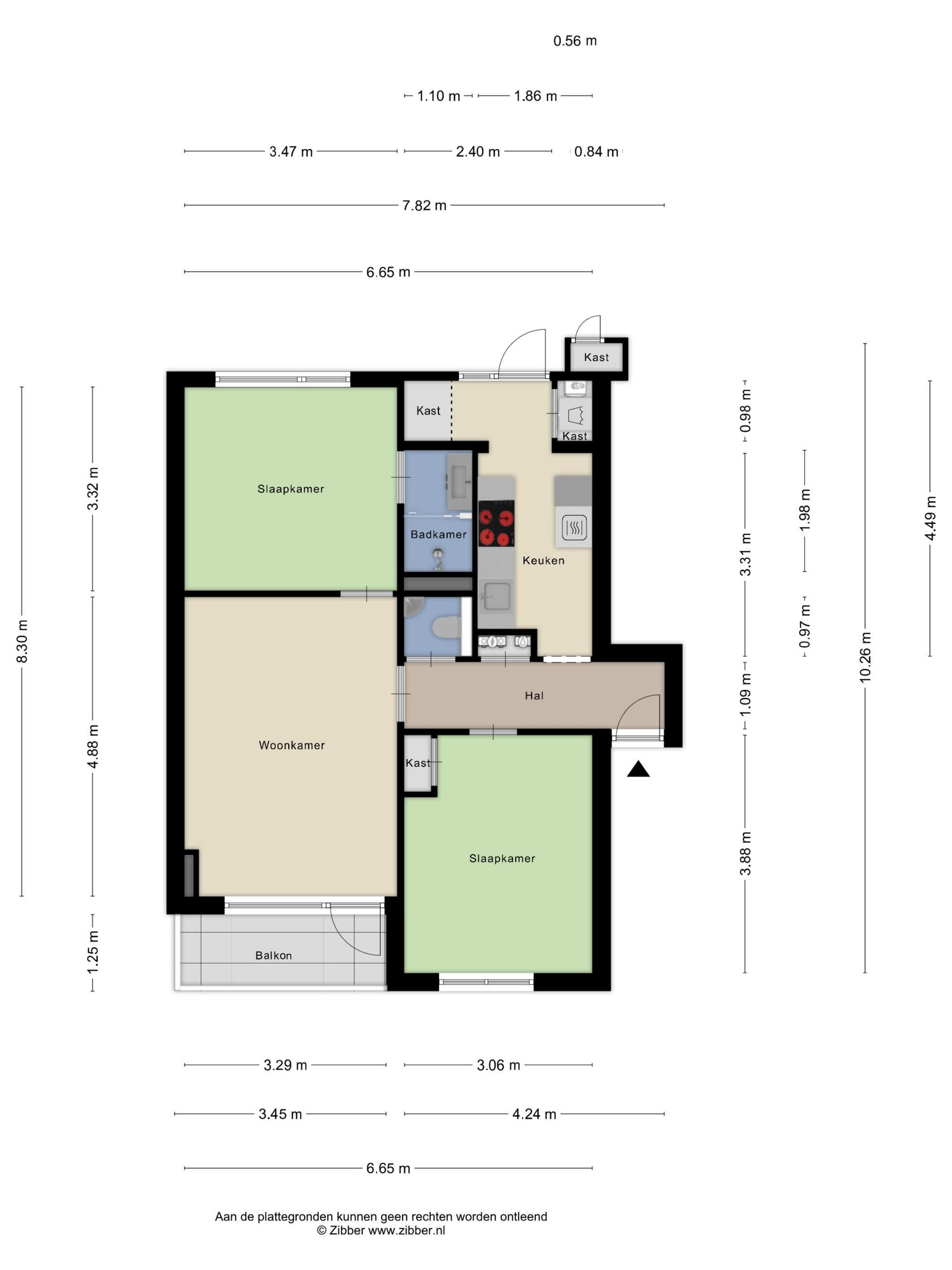Beautiful Apartment with Front and Back Garden in Hazenkamp — 36
