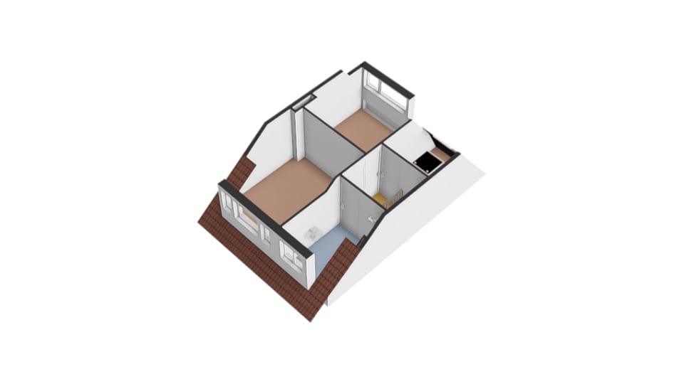 Spacious Upper Apartment with Three Bedrooms and Terrace — 53