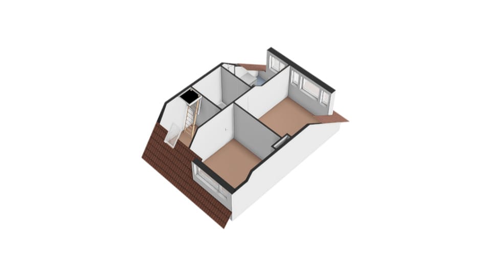 Spacious Upper Apartment with Three Bedrooms and Terrace — 54
