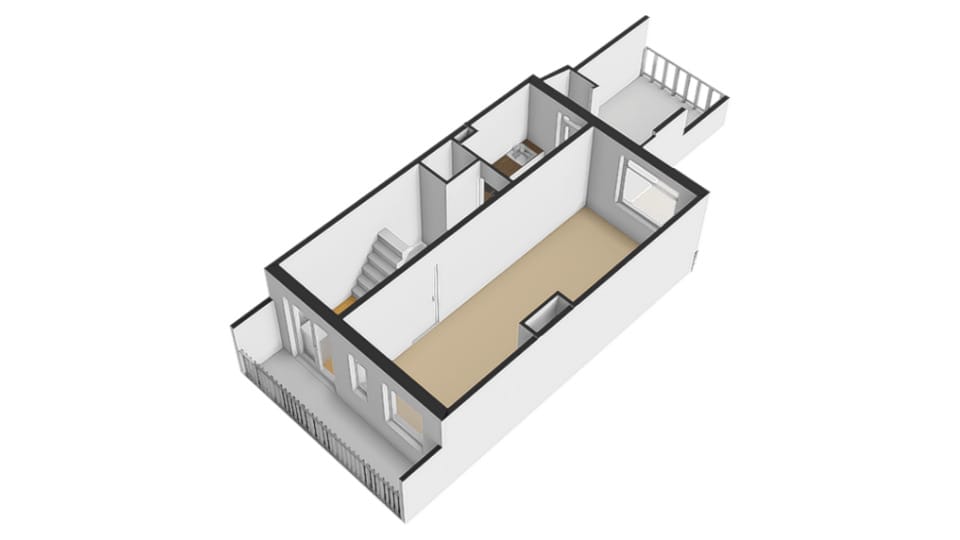 Spacious Upper Apartment with Three Bedrooms and Terrace — 51