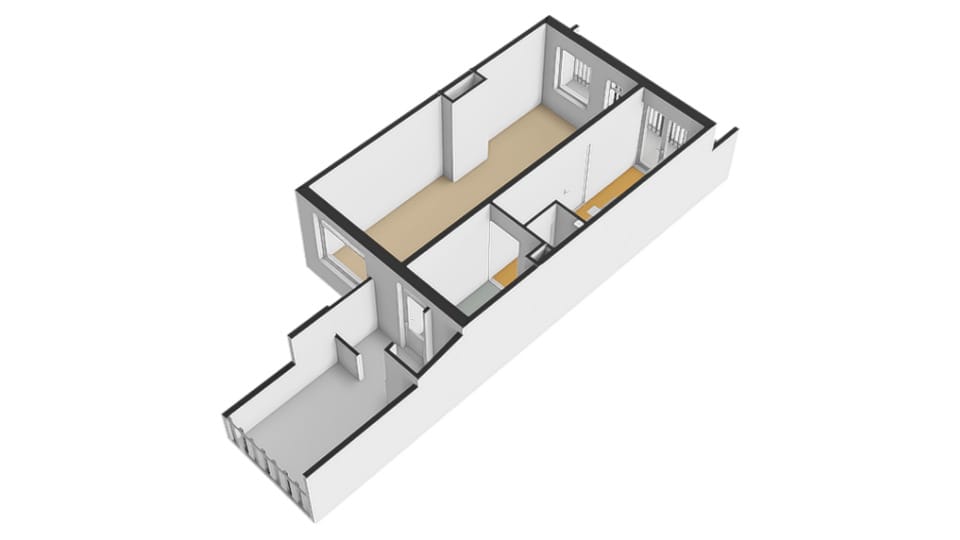 Spacious Upper Apartment with Three Bedrooms and Terrace — 50