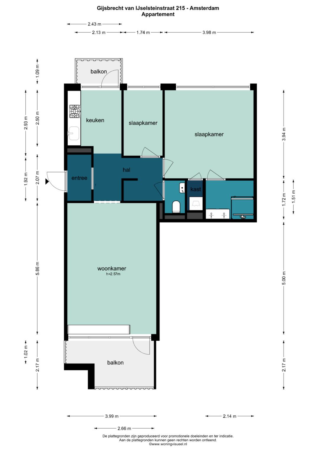 Foto 30 van Gijsbrecht van IJselsteinstraat 215