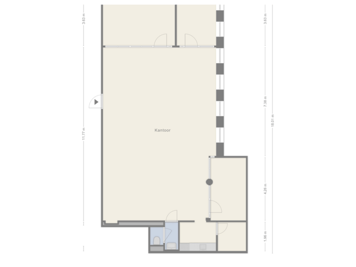 3e verdieping - nr 80