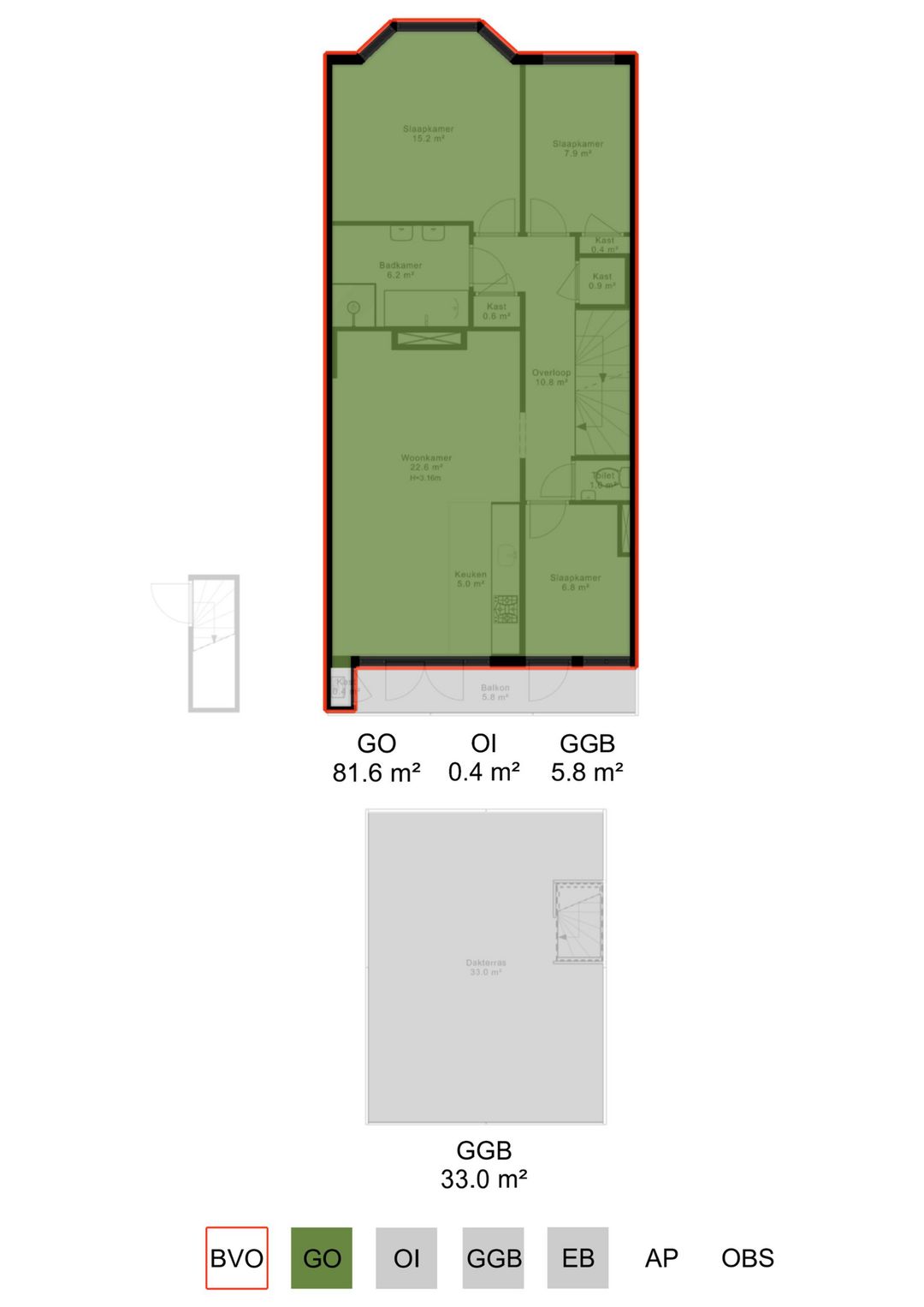 High-end Apartment with Sunny Rooftop Terrace Along the Amstel — 37