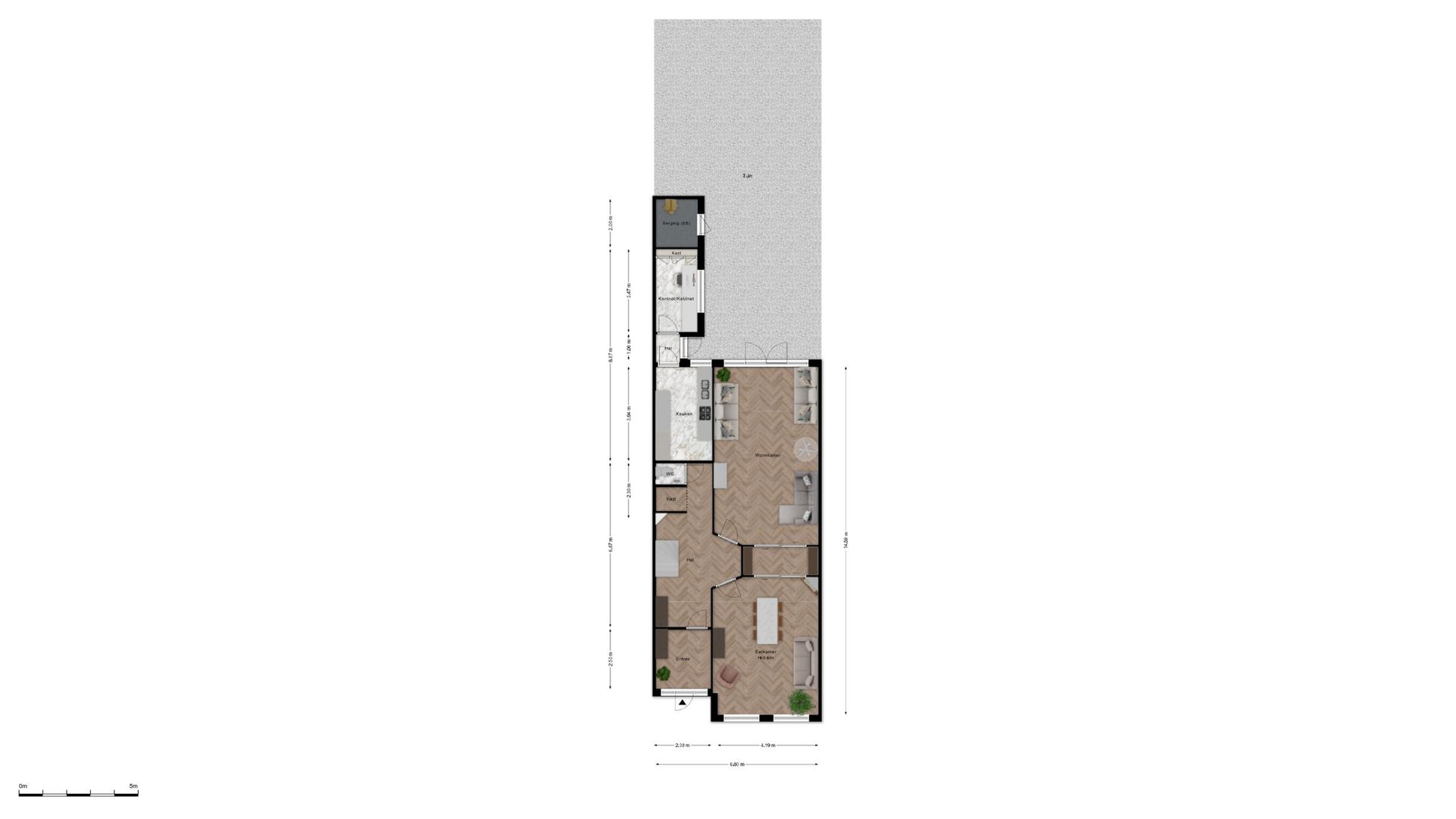 Characterful spacious townhouse in Statenkwartier — 33