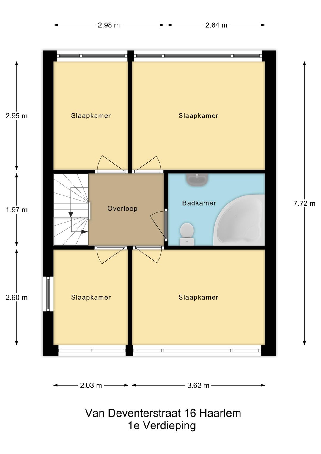 Spacious Family Home with Five Bedrooms and Sunny South-Facing Garden in Haarlem — 31