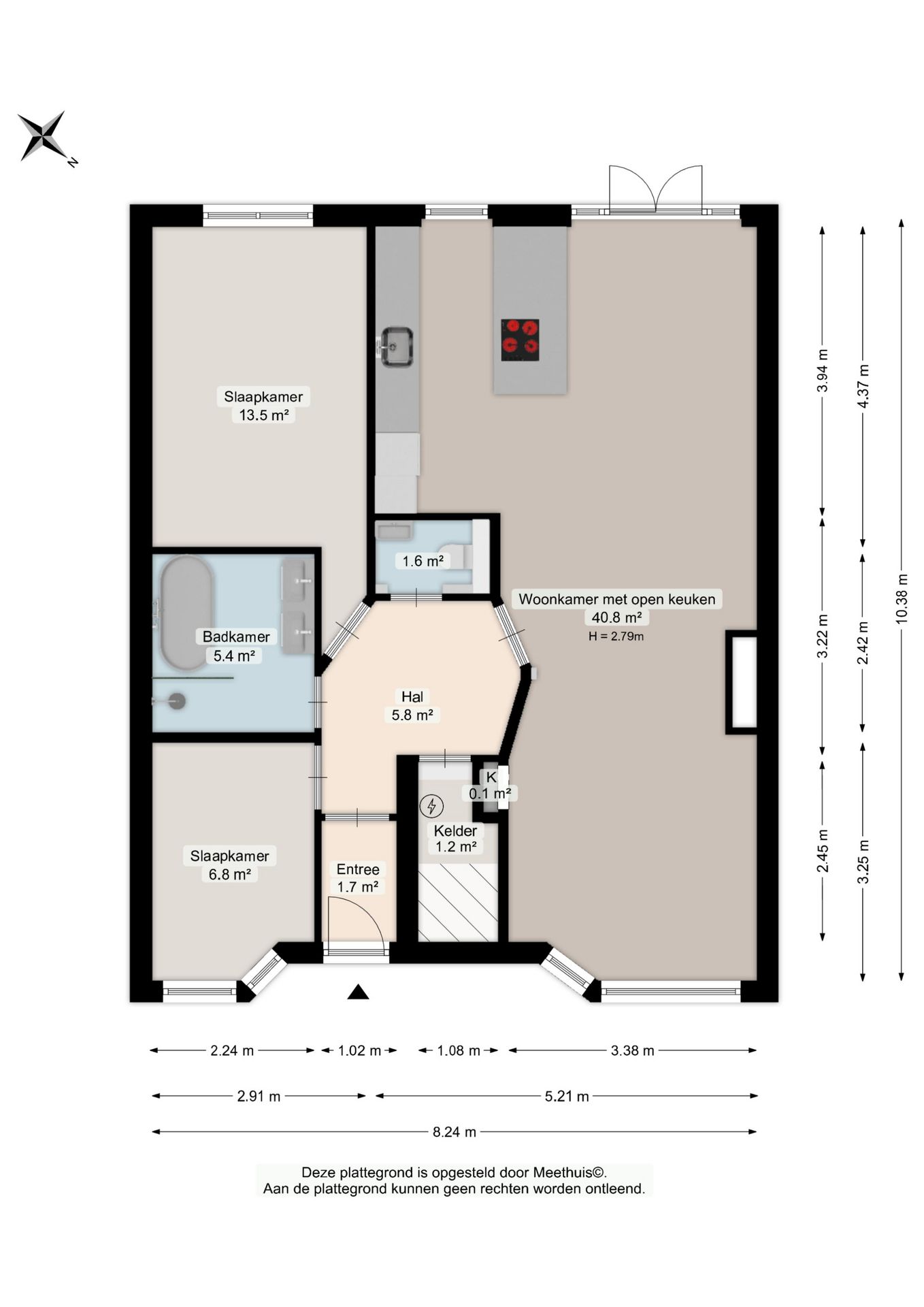 Modernized 1930s Ground Floor Apartment with Sunny Southwest Garden in Zeeheldenbuurt — 48