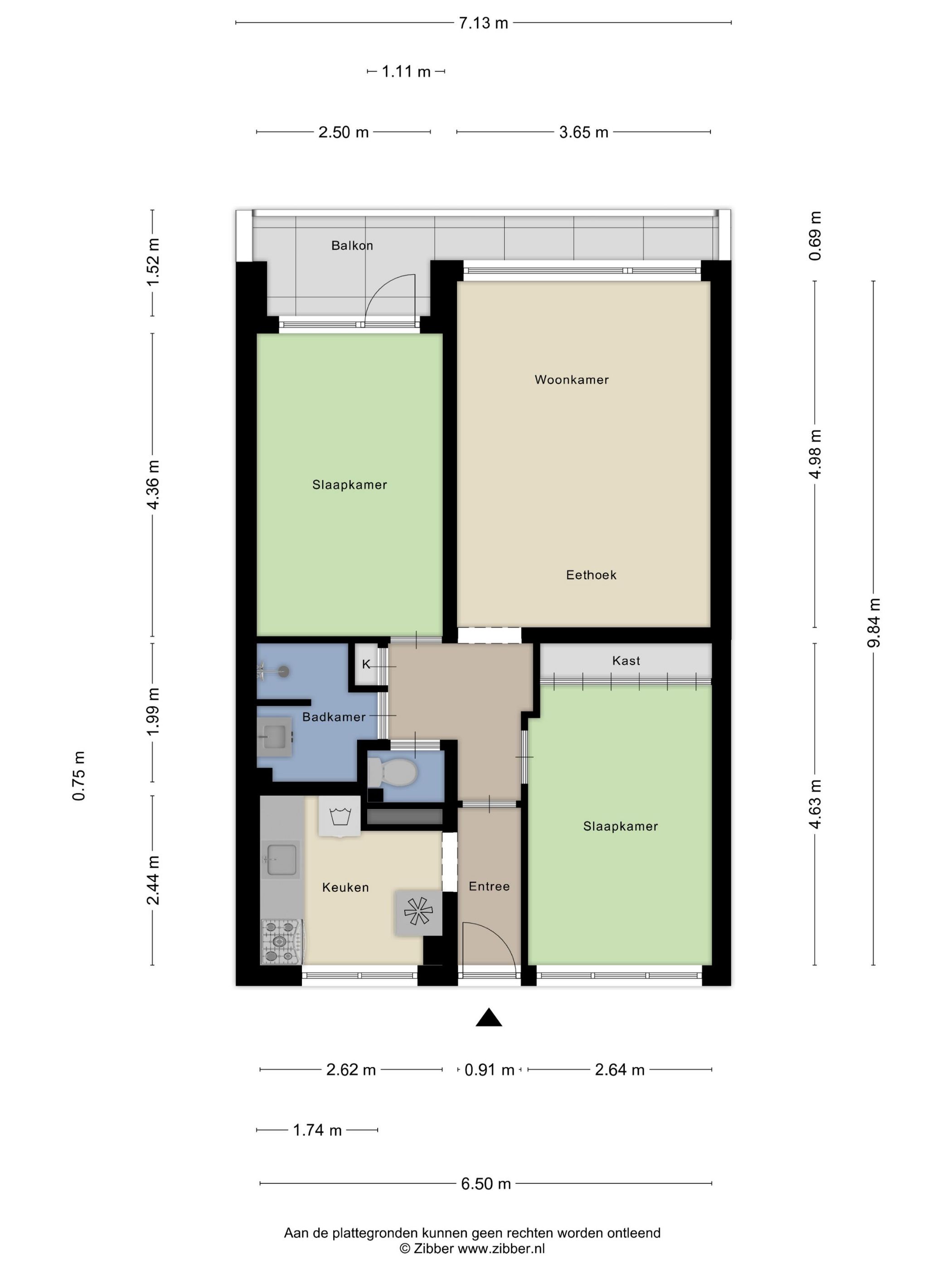 Bright 12th-floor apartment with sunny south-facing balcony and panoramic views in Amsterdam Nieuw-West — 27