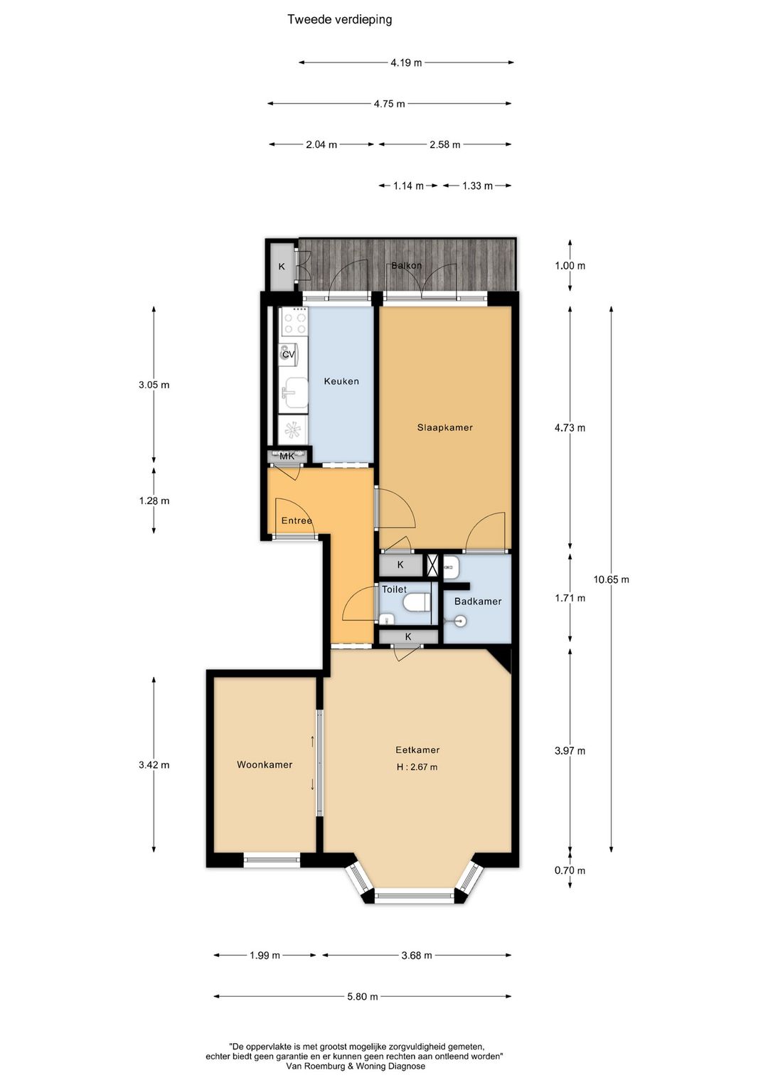 Foto 41 van Kinderdijkstraat 60-2