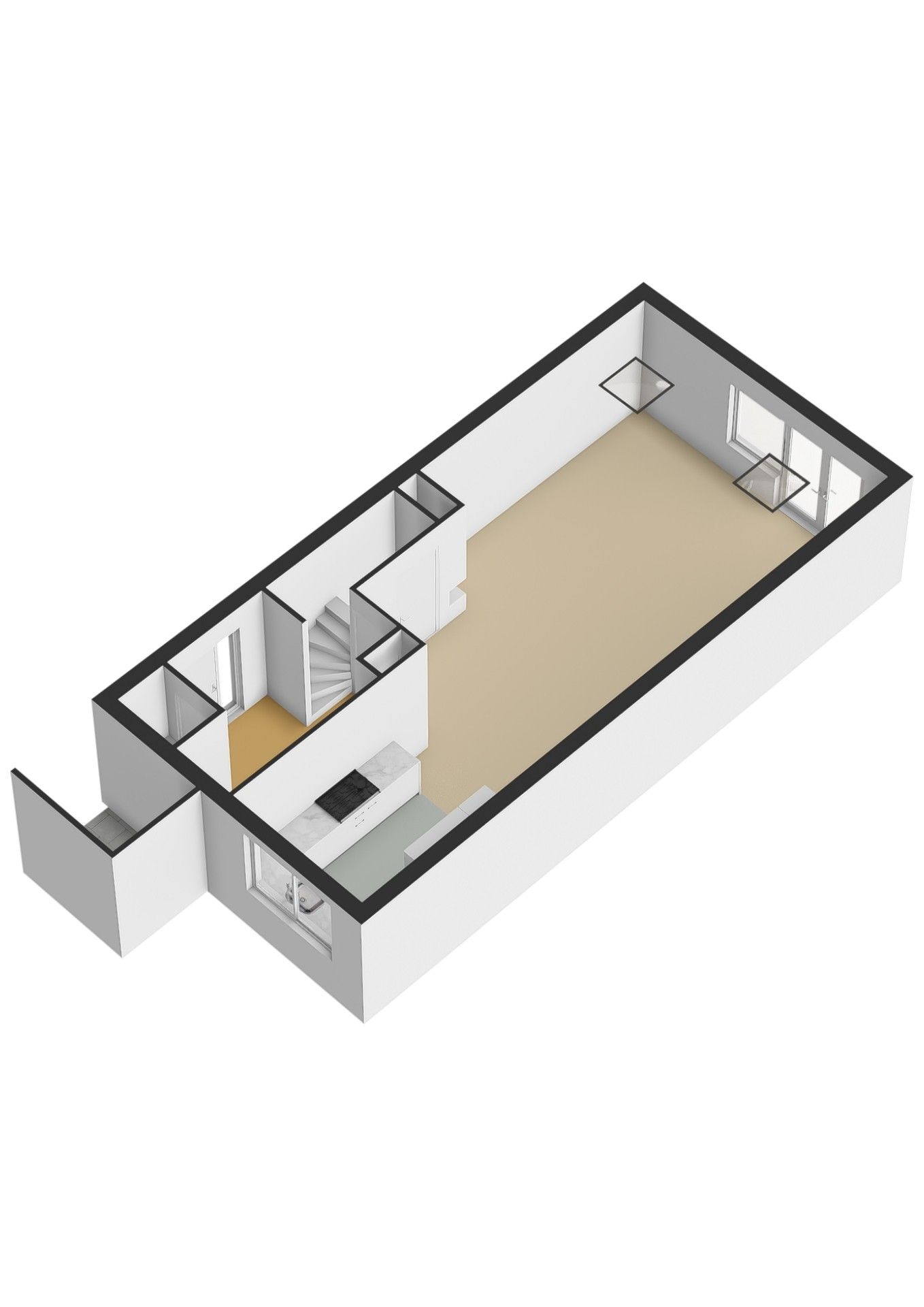 Modern corner house with 4 bedrooms and private parking in Vermeerkwartier — 39