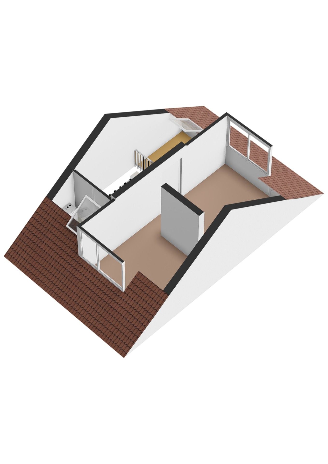 Modern corner house with 4 bedrooms and private parking in Vermeerkwartier — 45