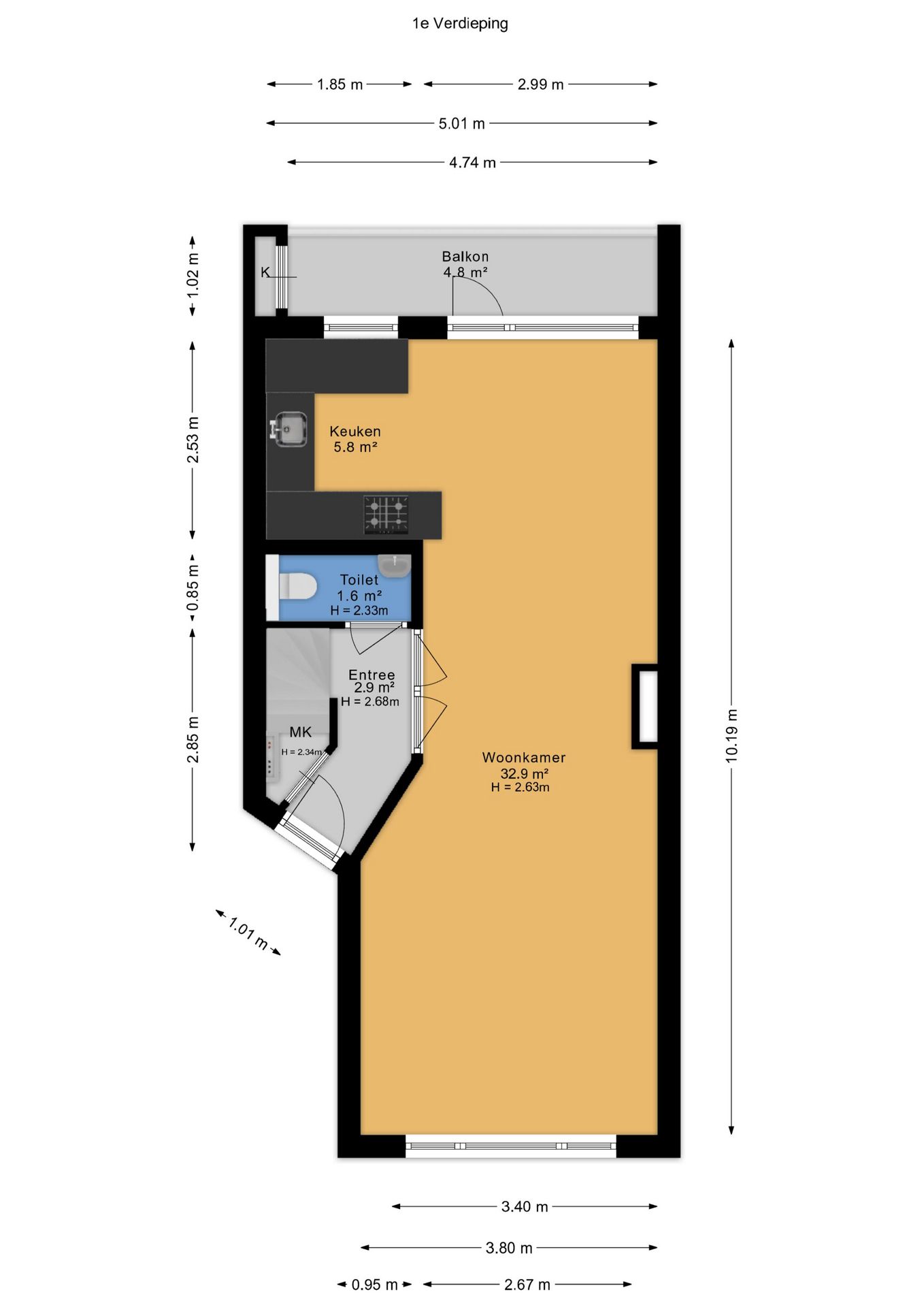 Foto 39 van van Watervlietstraat 34