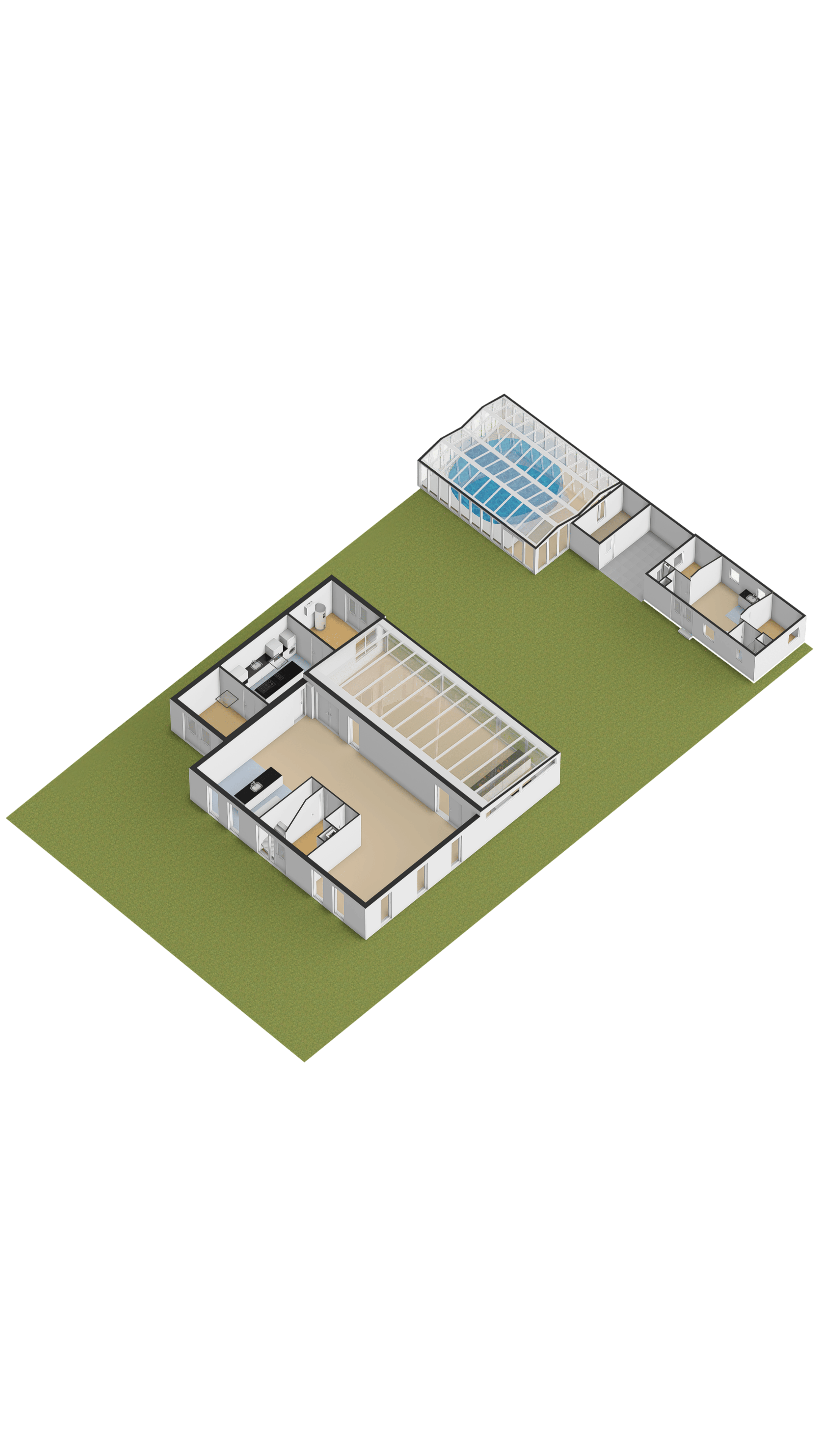 Luxurious New Villa with Pool and Tiny House near Flower Bulb Fields — 63