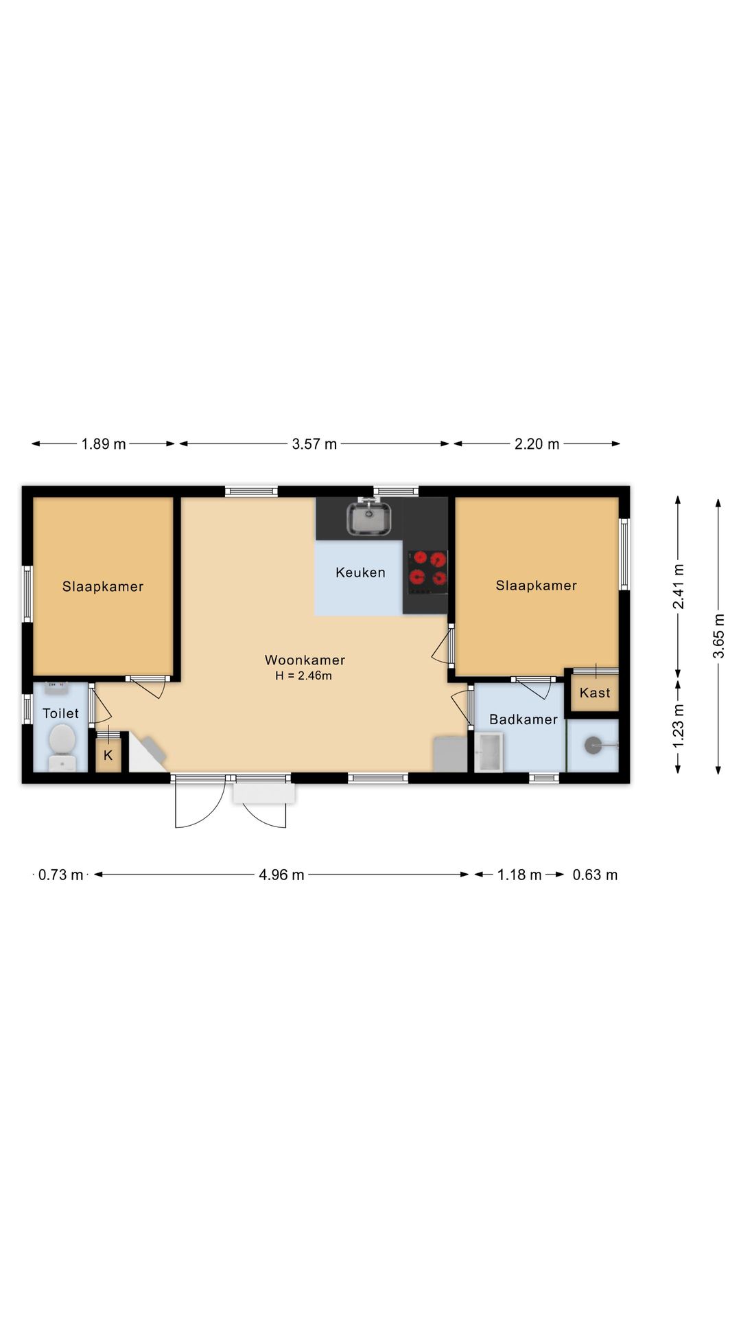 Luxurious New Villa with Pool and Tiny House near Flower Bulb Fields — 62