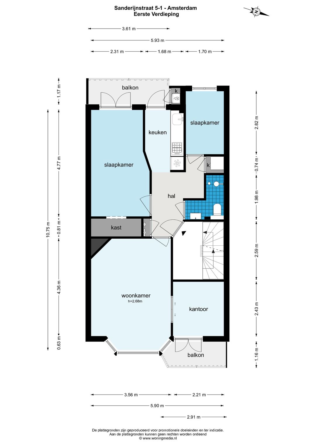 Foto 32 van Sanderijnstraat 5-1