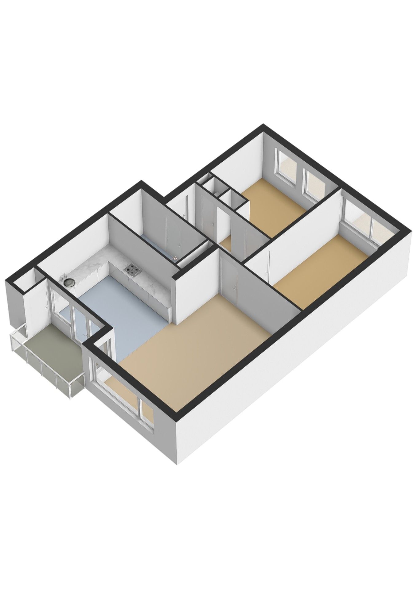 Foto 39 van de Ruyterstraat 6-F3