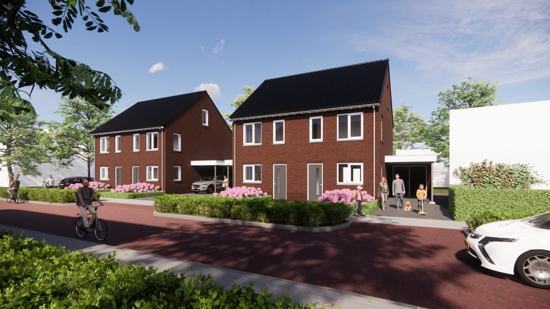 Foto 1 van Twee-onder-een-kapwoning (Bouwnr. 4)