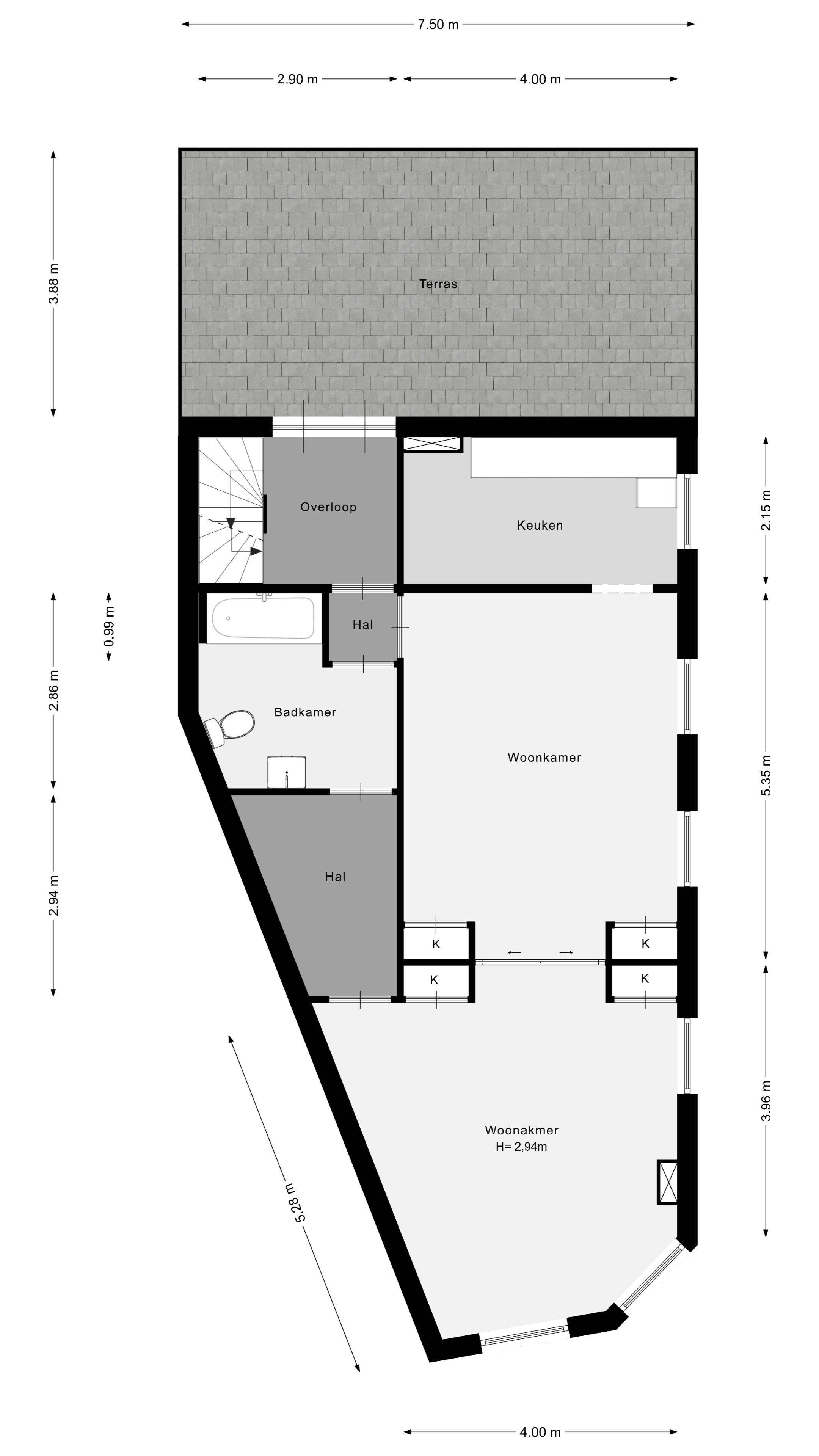 Spacious Corner House with Roof Terrace in Liskwartier, Rotterdam — 45