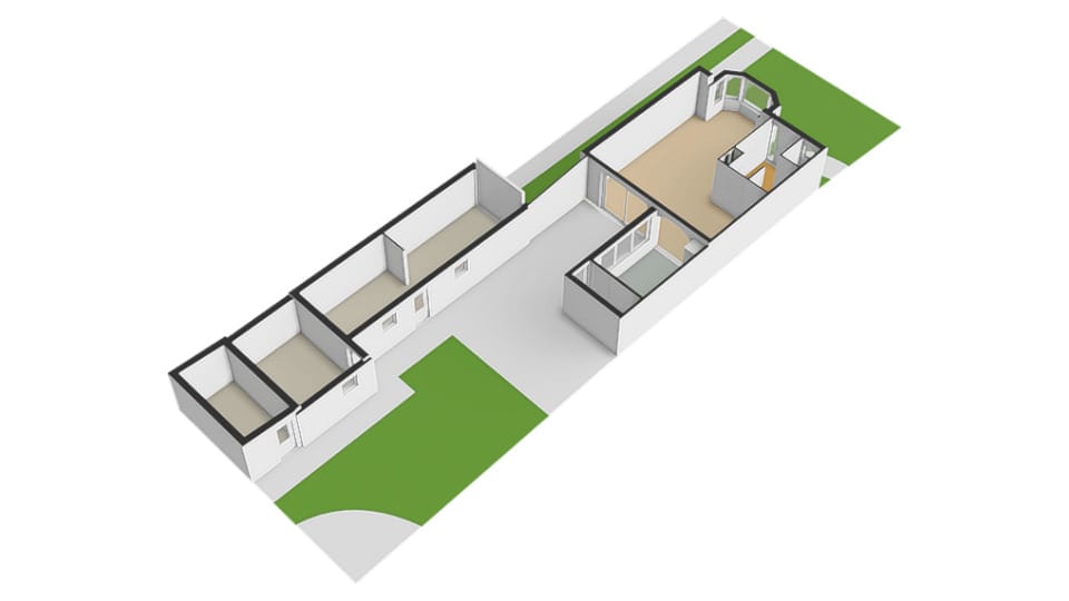 Well-maintained semi-detached family home with deep south-facing garden and garage in child-friendly neighborhood — 54