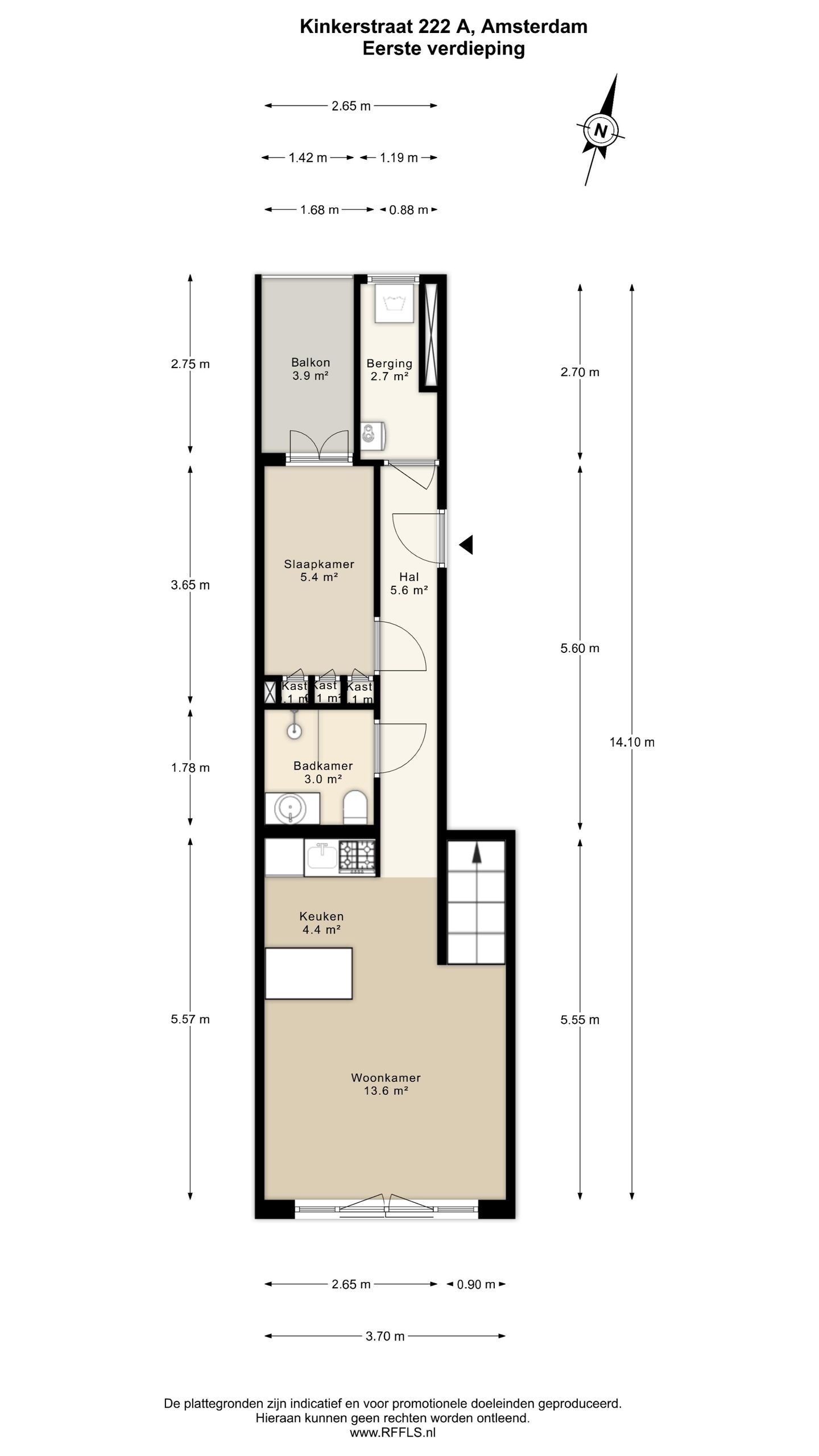 Photo 34 of Kinkerstraat 222-A