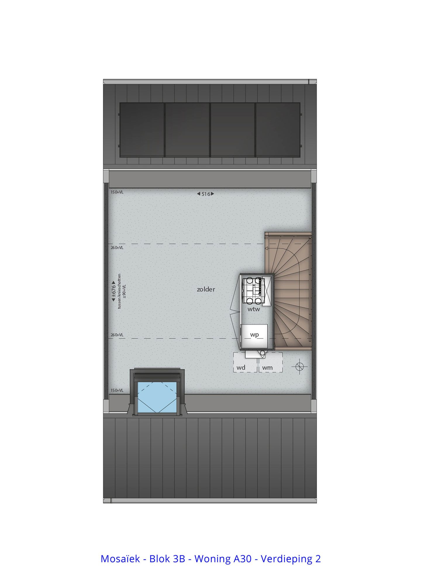 Foto 10 van Fase 2 - Tussenwoning (Bouwnr. A30)