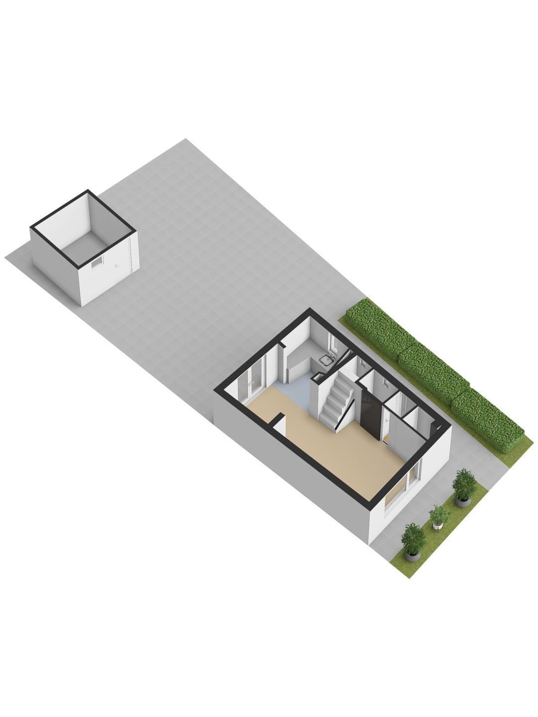 Charming modernised semi detached home with private garden in Kats — 32