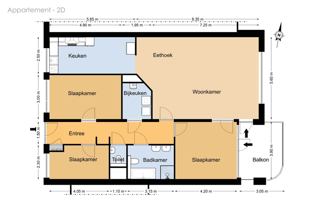 Foto 32 van Noordeinde 1-21