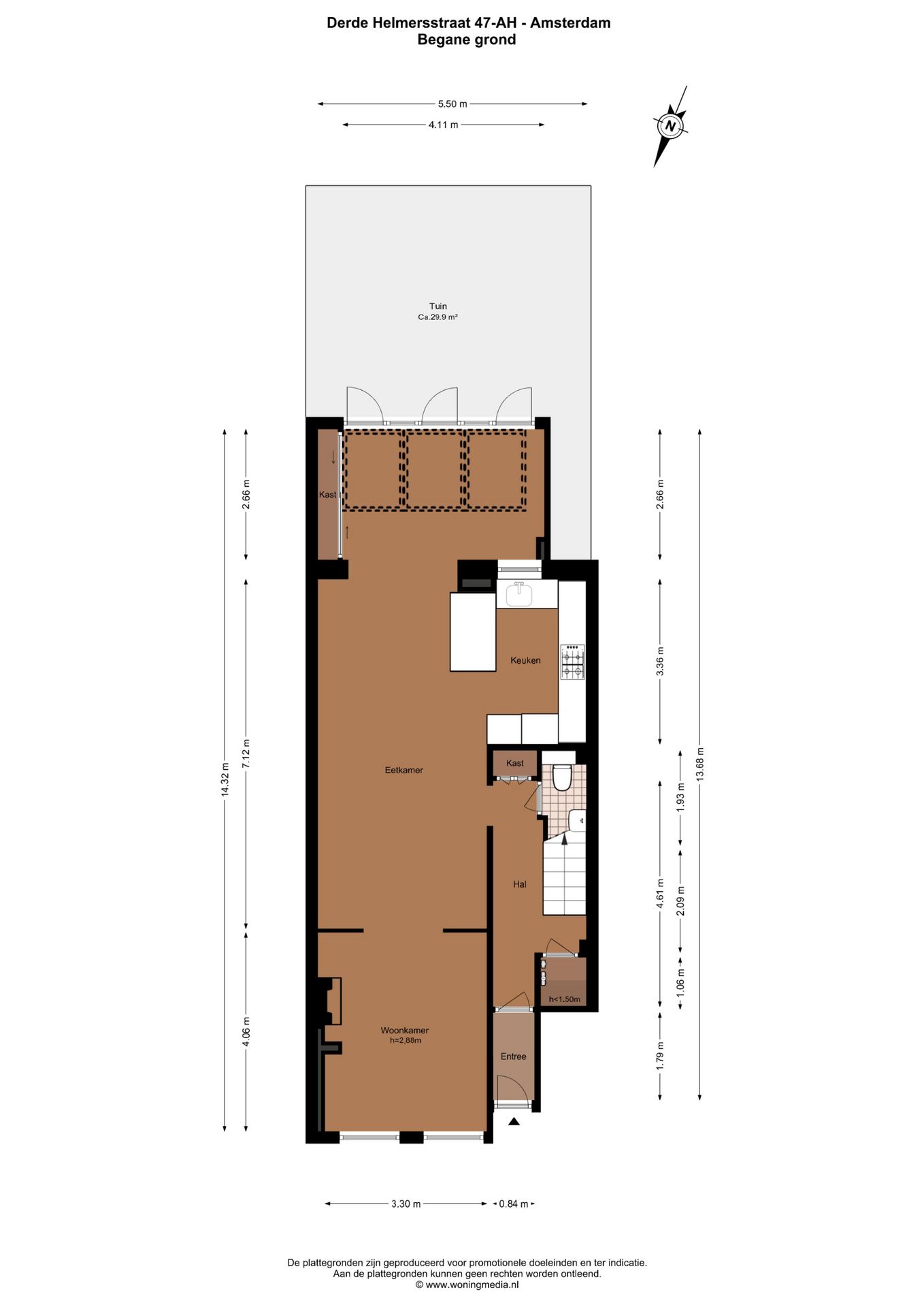 Charming double ground-floor home with sunny garden in popular Oud-West — 30