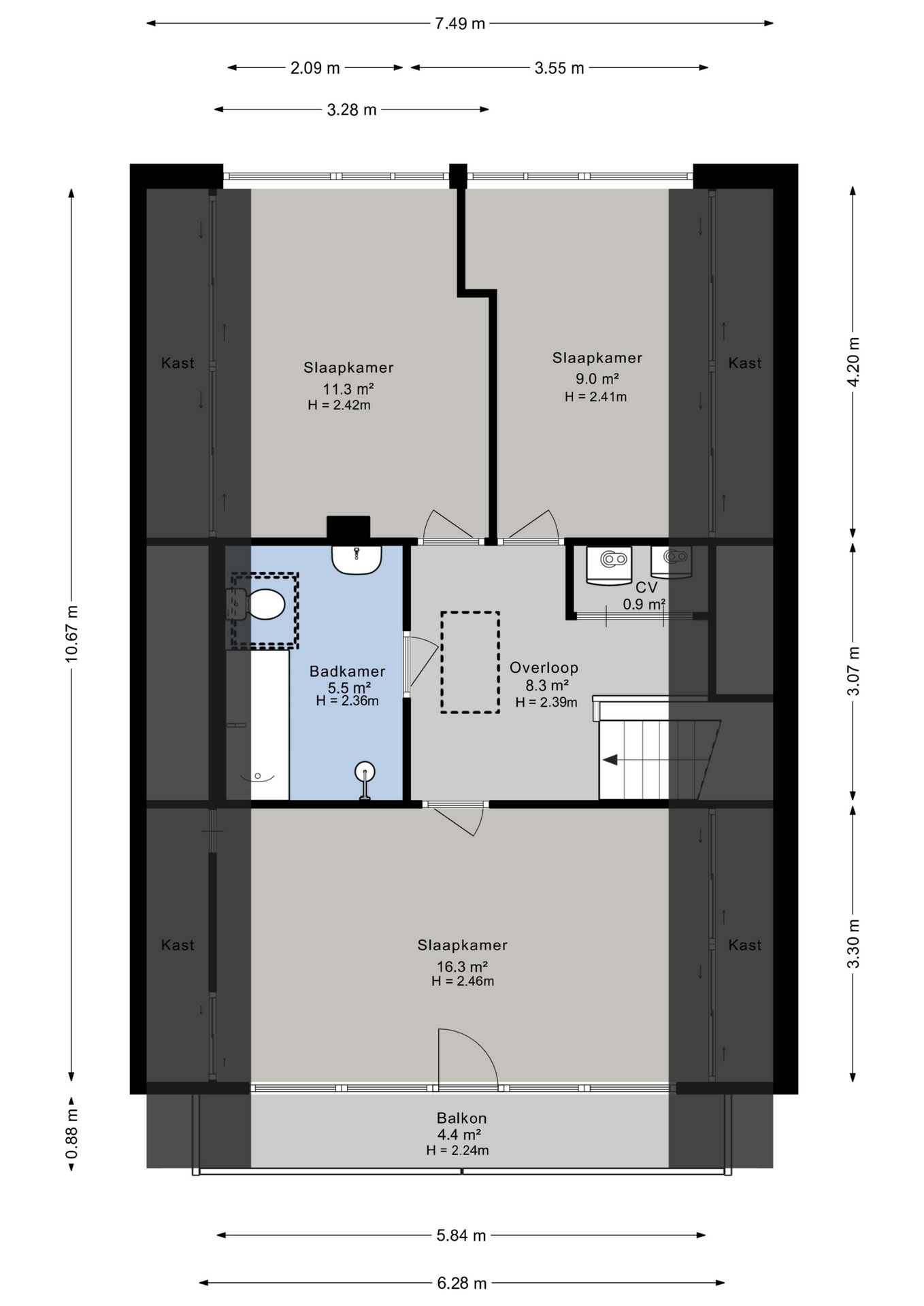 Foto 40 van Brooshooftstraat 34-A