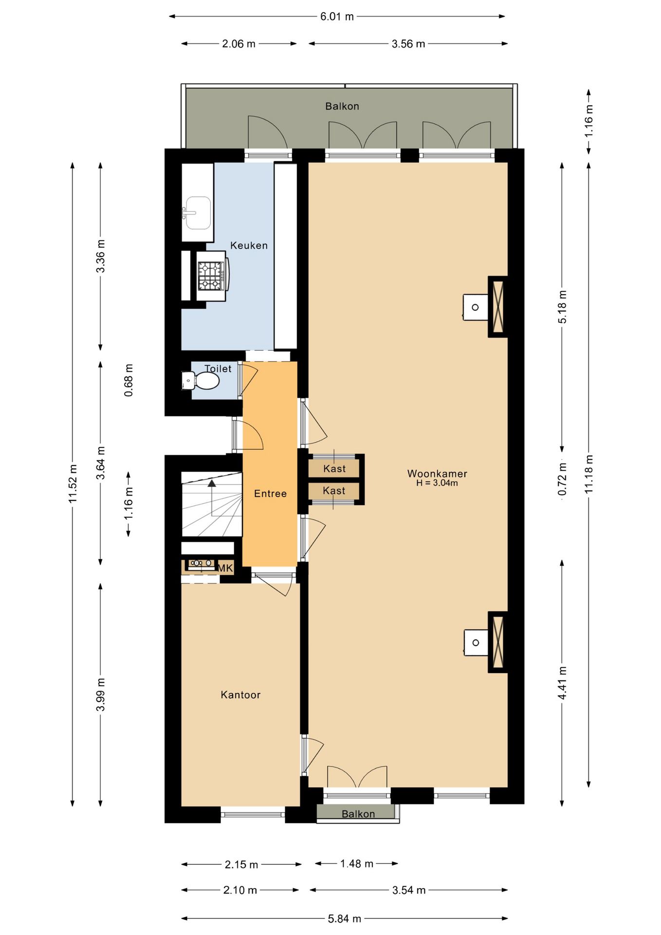 Foto 35 van Eerste Helmersstraat 217-2