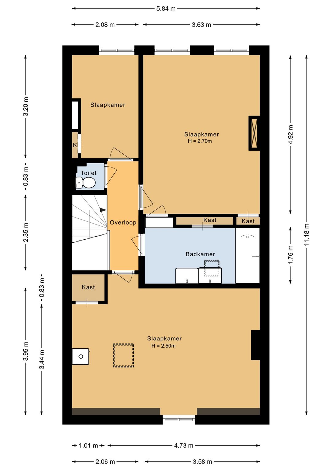 Foto 32 van Eerste Helmersstraat 217-2