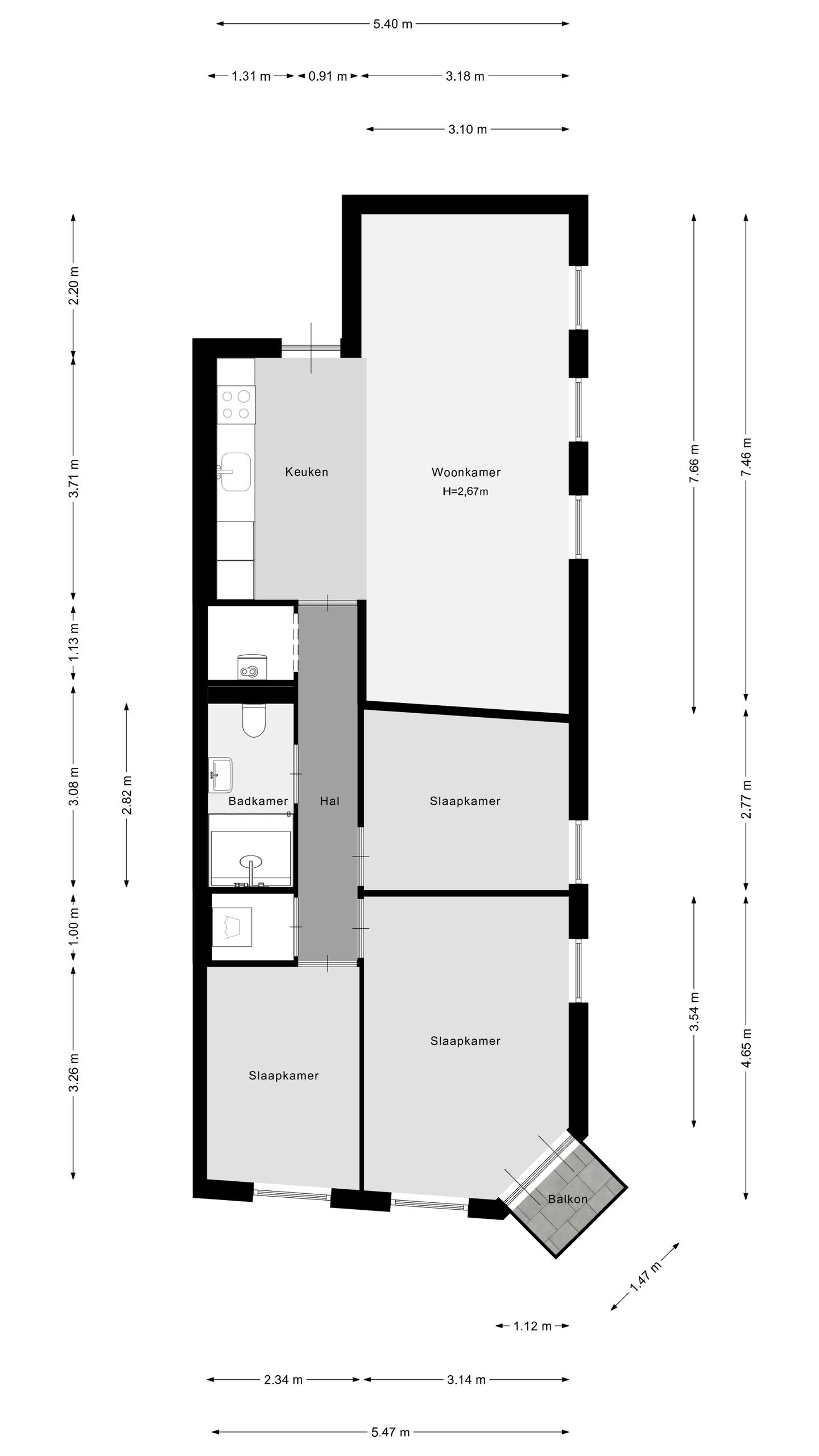 Foto 20 van Geervlietsestraat 1-A