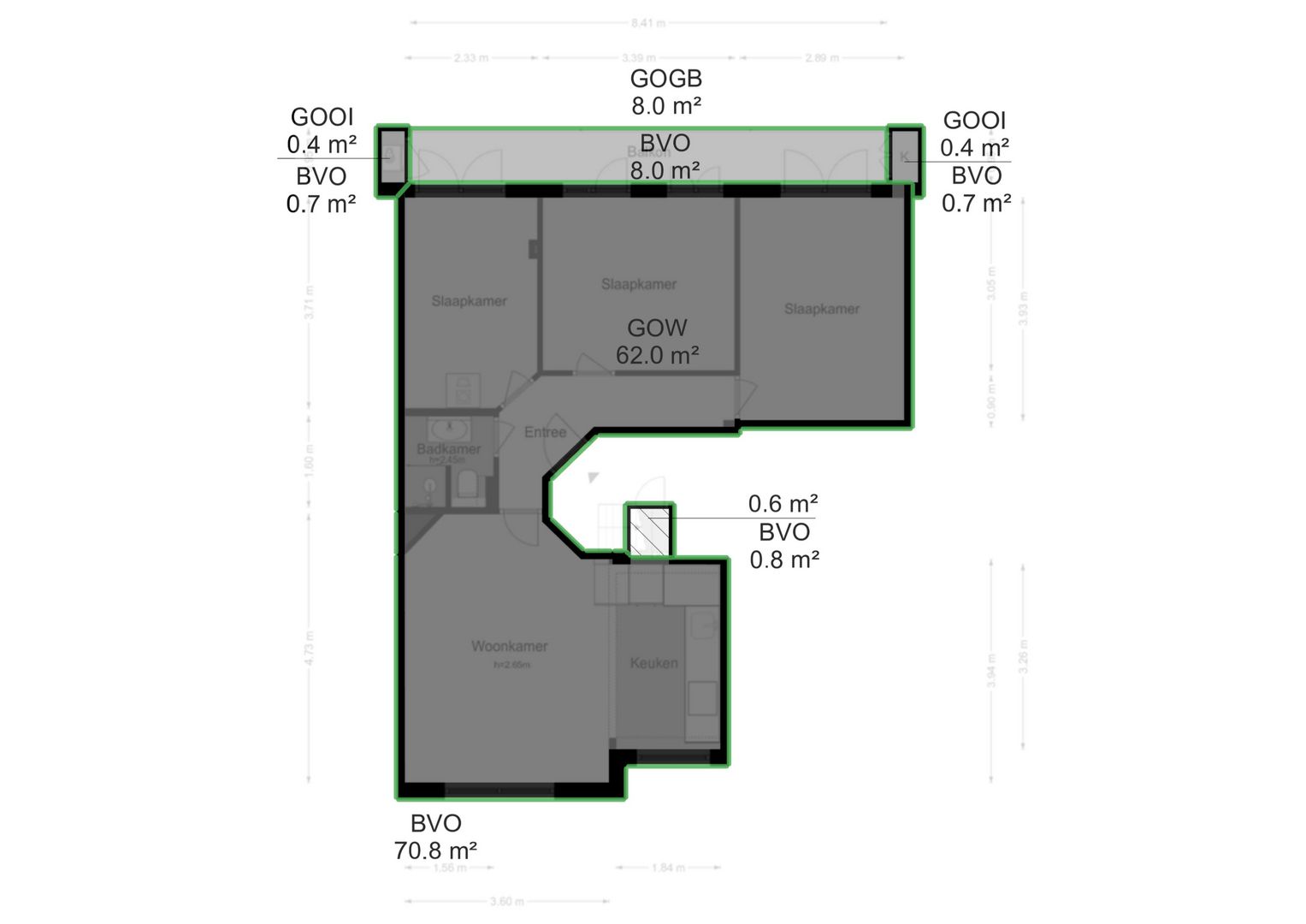 Renovated 4-Room Apartment with Three Bedrooms and Southeast-Facing Balcony — 39