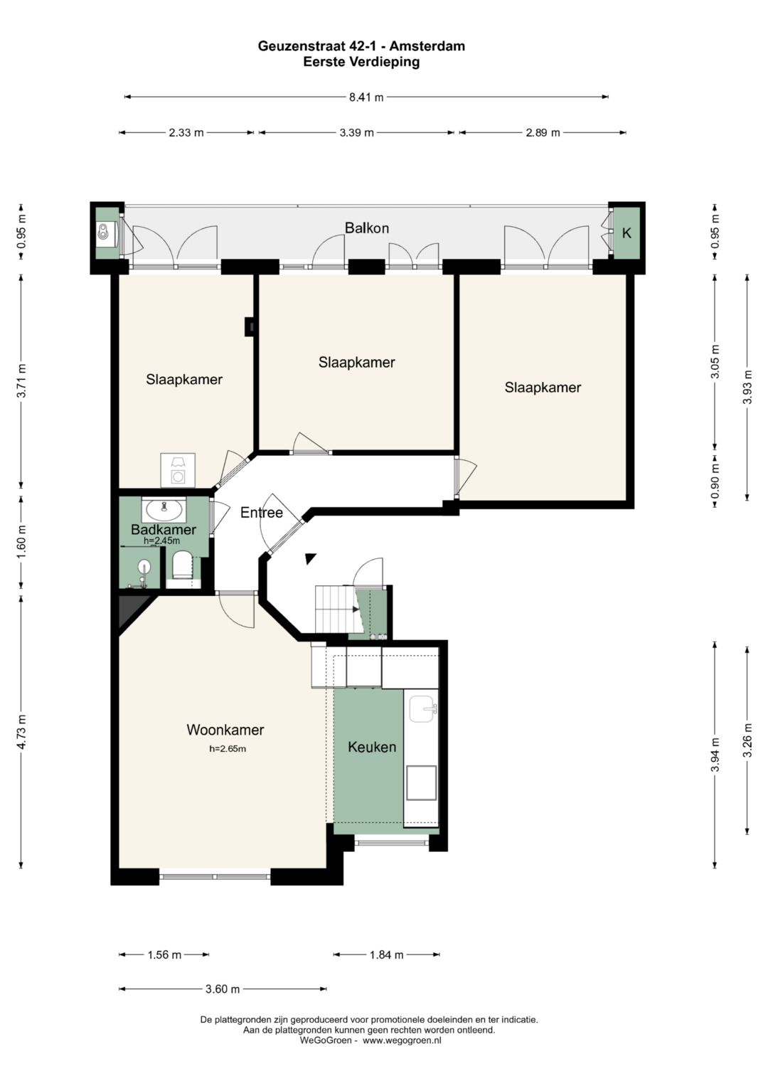Renovated 4-Room Apartment with Three Bedrooms and Southeast-Facing Balcony — 38