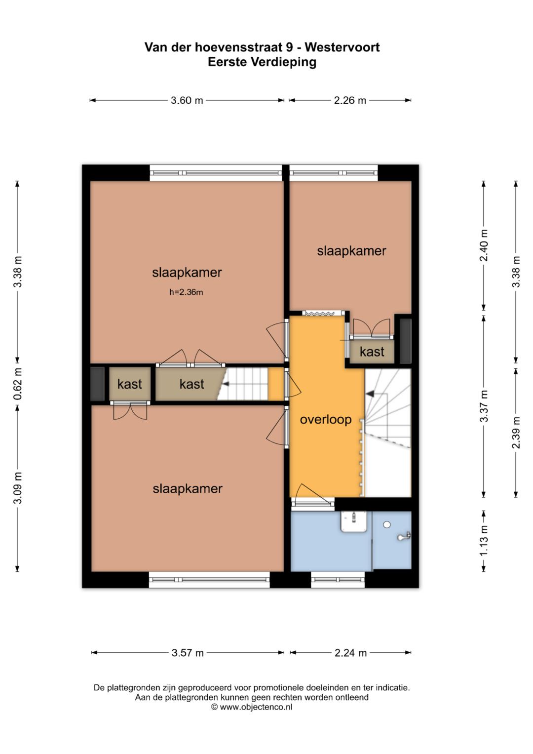 Attractive mid-terraced home with deep private garden in family-friendly Westervoort location — 57