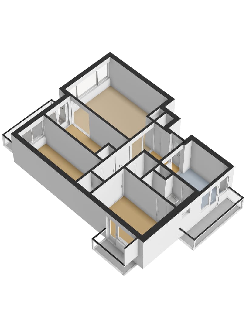 Renovation Opportunity Apartment with Three Balconies in Rotterdam Het Lage Land — 33