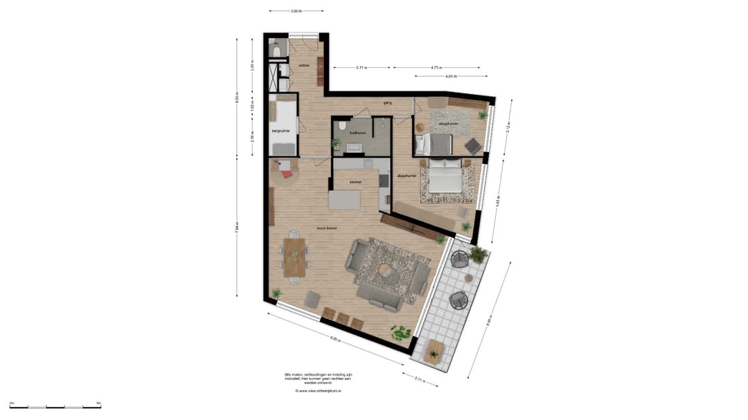 Foto 38 van Valkenierslaan 37-B7