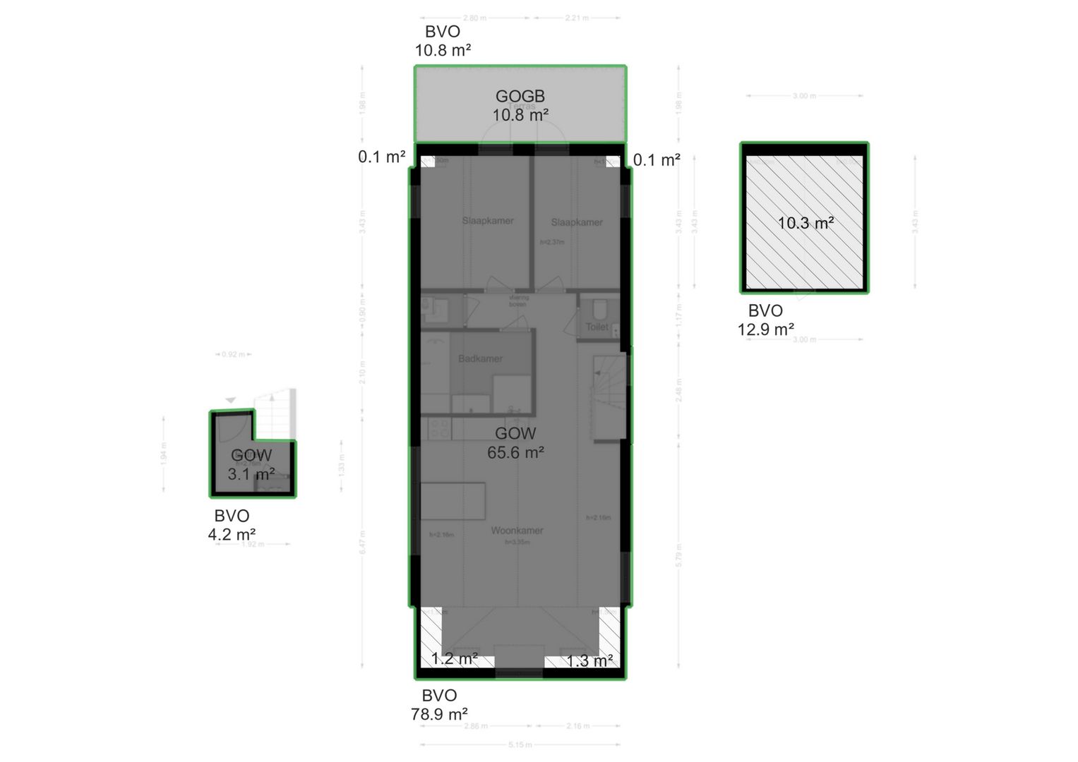 Sunny Top-Floor Apartment with South-Facing Terrace in De Pijp — 30