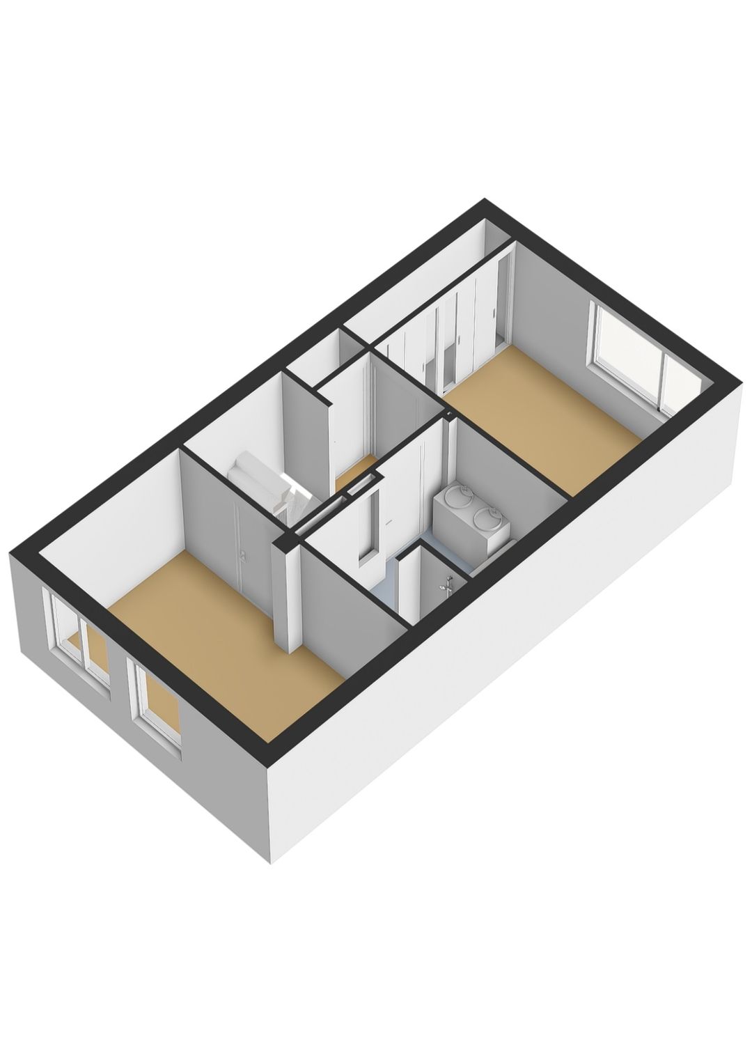 Renovated terraced house with extension near the beach in Monster — 61