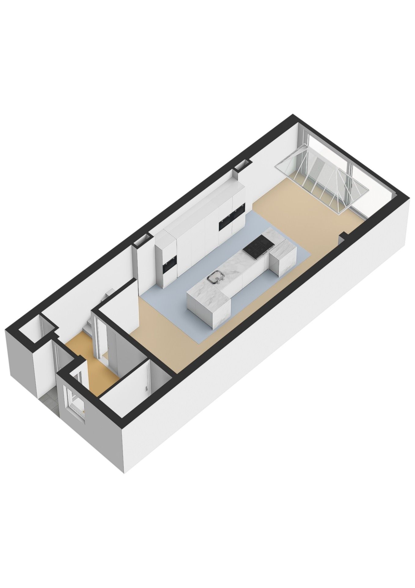 Renovated terraced house with extension near the beach in Monster — 57