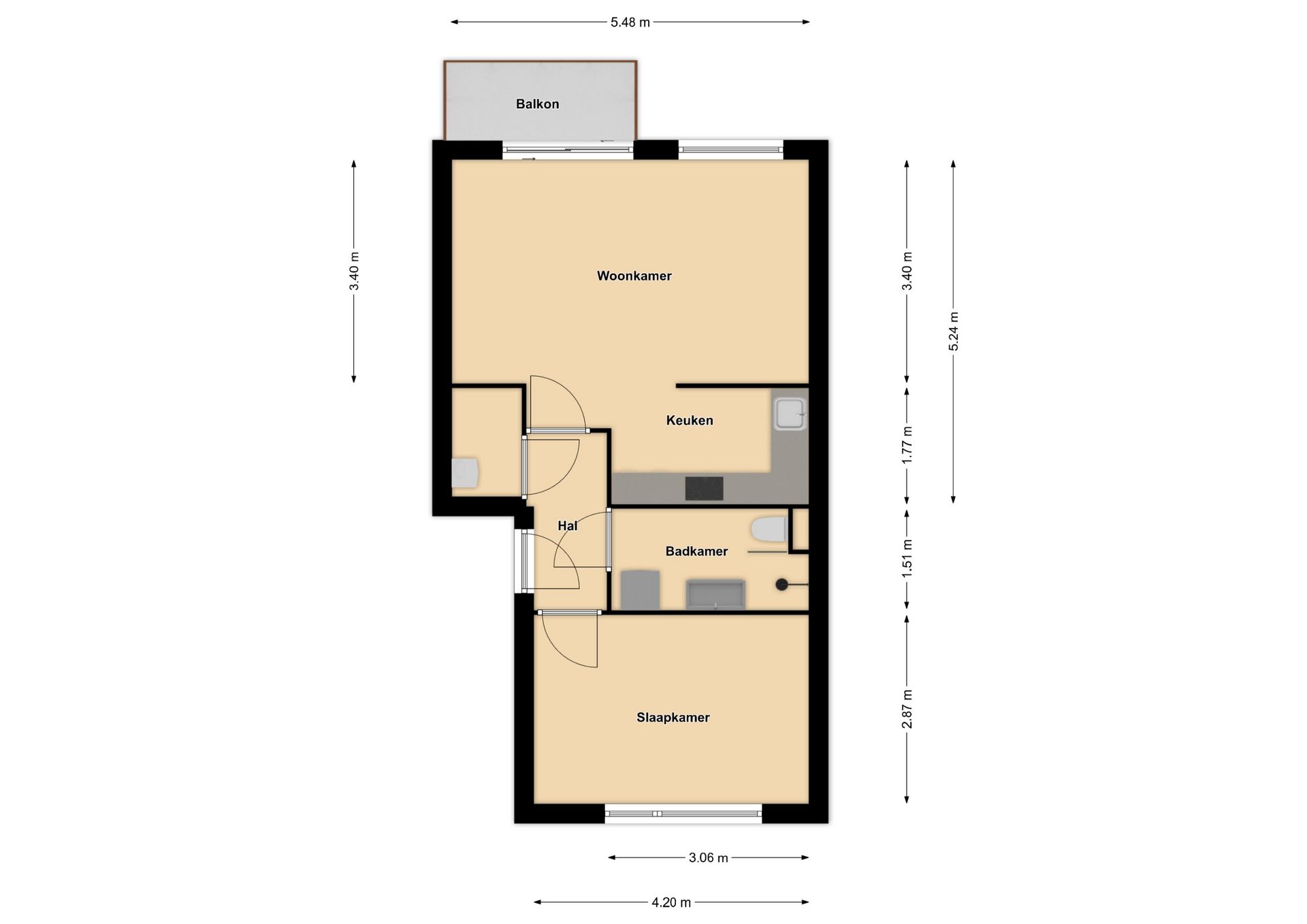 Move-In Ready Two-Room Apartment with Sunny Balcony in Hendrik-Ido-Ambacht — 42