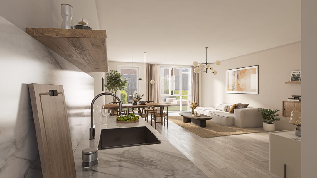 Foto 7 van Ons thuis in Roden - Rijwoning Trambaan (Bouwnr. 9)