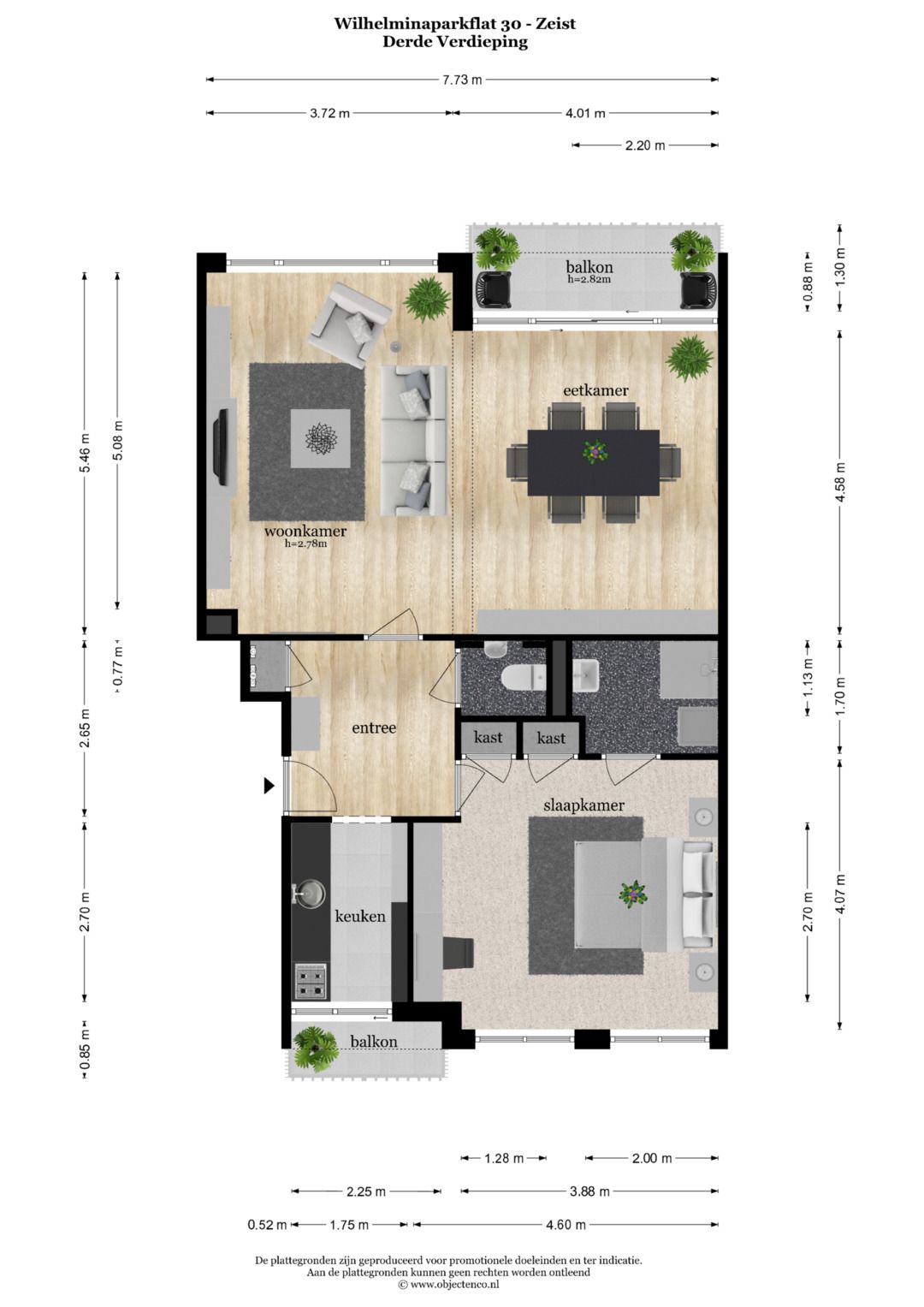 Sunny Apartment with Park Views in Zeist Center — 28